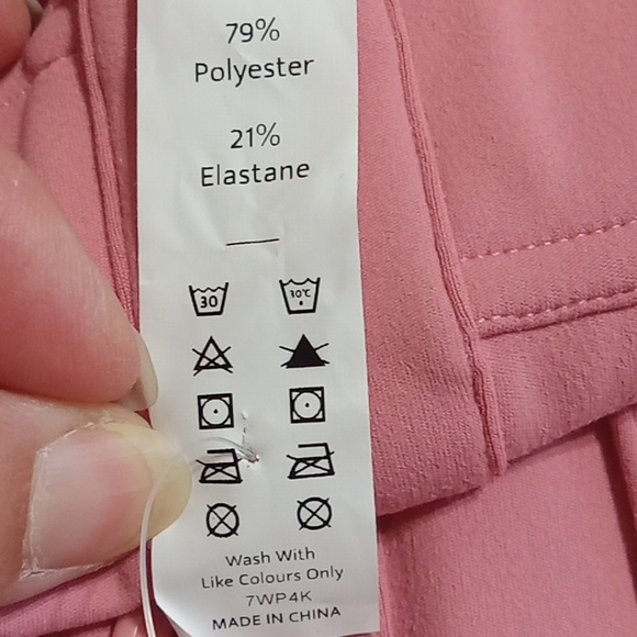 HALARA Women Skirt Medium Athleticwear Workout New Yoga PINK MAUVE - Picture 4 of 4